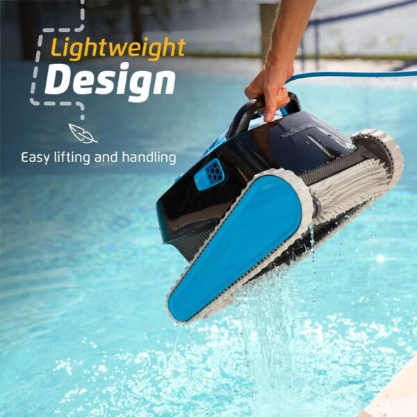4b3812af275b42b383eb5be8038ccd82 Robotic Pool Vacuum Cleaner All Pools up to 33 FT – Wall Climbing Scrubber Brush