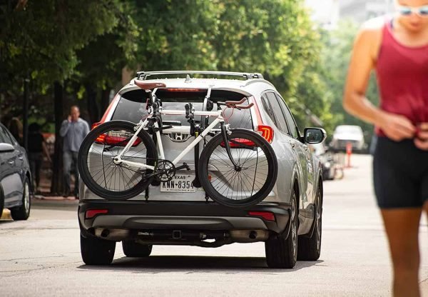 4b5516be2a274f4b96a0611c52b7ce84 Saris Bones EX Trunk Bike Rack Mount, 8 in, Rack for Car and SUV, 3 Bikes