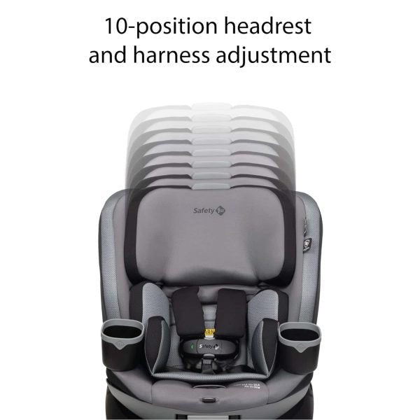 4b7445d39229484abfdcf255515063c9 Safety 1st Turn and Go 360 DLX Rotating All-in-One Car Seat, Provides 360° seat Rotation, High Street