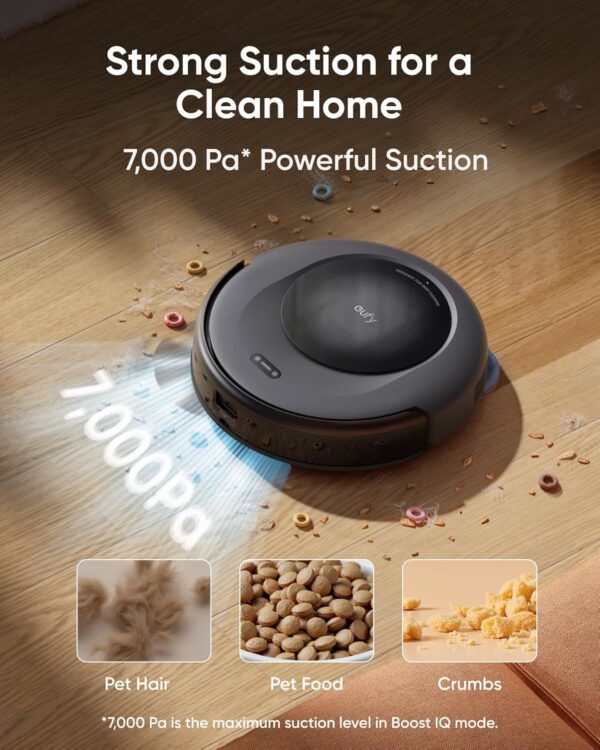 4b77d41bf68b460fa3ff8bb0ddf56dd7 Robot Vacuum , Robot Vacuum and Mop Combo, Self Emptying, Auto Mop Washing and Auto Drying for Hands-free Cleaning, 7000 Pa Powerful Suction, 3.35-Inch Ultra-Slim Body, All-in-One Station