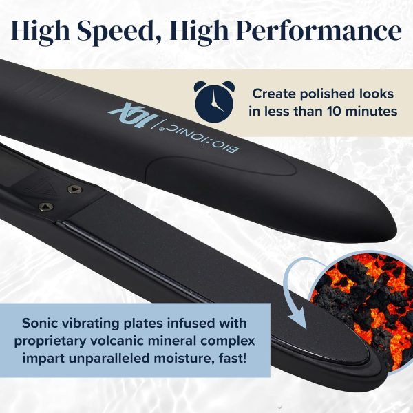 Bio Ionic 10X Styling Iron Soft Amethyst