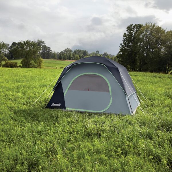 Coleman Skydome Tent with 5 Minute Setup, 4-Person Weatherproof Tent with Rainfly & Carry Bag, 20% More Headroom Than Traditional Canopies