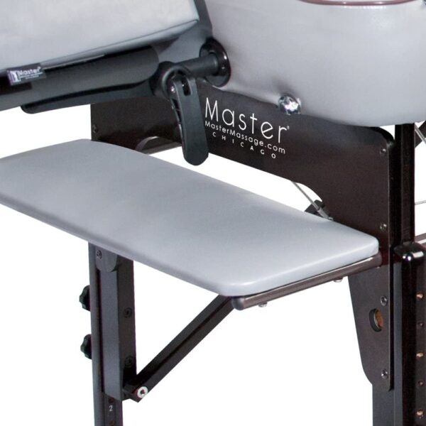 4ba7360a108f42328e1dec7b77f6b532 30′′ Montour Lx Massage Table Package with 3′′ Memory Foam,Dove Grey