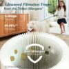 Cordless Vacuum Cleaner, Stick Vac with Tangle-Resistant Design, Up to 50 Minutes, Powerful Suction, Rechargeable, Lightweight, and Versatile for Carpet, Hard Floor, Pet Hair, LVAC-200