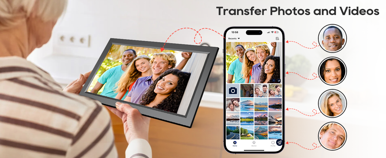 Multi user file transfer