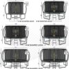 JUMPZYLLA Trampoline 8FT 10FT 12FT 14FT 15FT 16FT Trampoline with Enclosure – Recreational Trampolines with Ladder and AntiRust Coating, ASTM Approval Outdoor Trampoline for Kids