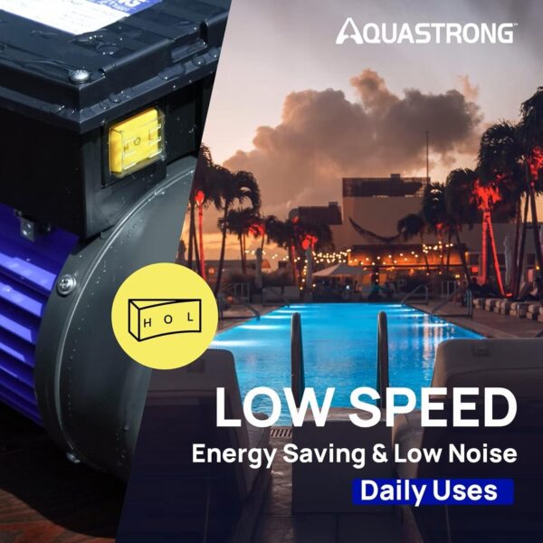 4c3d1a80cb124799888f1eff428f0e5d AQUASTRONG In/Above Ground Pool Pump, High Flow (with Timer, 2HP, 8917 GPH, 220V)