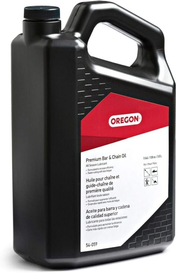 Oregon CS1500 18-inch 15 Amp Self-Sharpening Corded Electric Chainsaw, with Integrated Self-Sharpening System (PowerSharp), 2-Year Warranty, 120V, Grey, Black