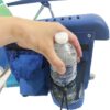 2 Backpack Beach Chairs with Storage Pouch and Towel Bar