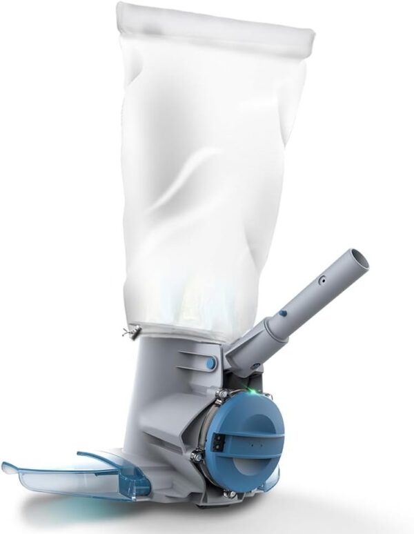4d251360c58d4fbe9b9cbae778410df3 KOKIDO Rechargeable Cordless Pool Leaf Vacuum, 30GPM Strong Suction, 75 min Runtime, XL Heavy Duty Filter Bag, Leaves and Debris Removal, for Above Ground Pool and Inground Pools XV410