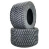 (2) OTR 24 12.00-12 Grassmaster 4 Ply Tires for Zero Turn Mowers