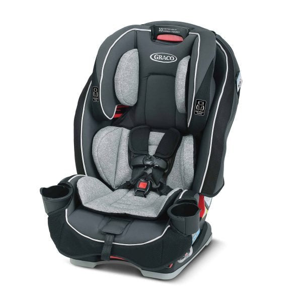 4ddbd651c08a485bae787806cca4bc58 Graco SlimFit 3 in 1 Car Seat -Slim Comfy Design Saves Space in Your Back Seat, Darcie, One Size