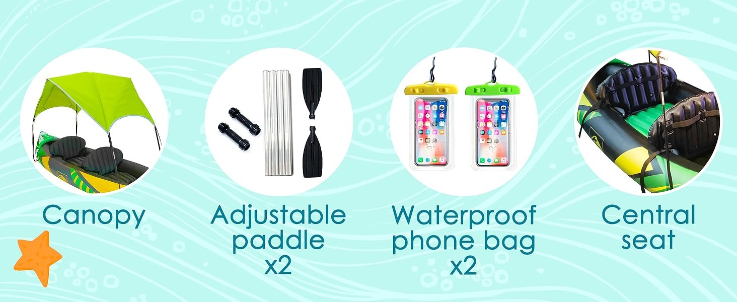 Keystone Peak Kayak with Canopy