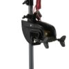 Kayak Series 55lb Thrust Saltwater Transom Mounted Electric Trolling Motor plus Newport 12V50Ah Deep Cycle Heavy-Duty Marine Battery, Sealed AGM Kit, Everything Needed to Operation Motor
