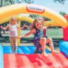 Little Tikes Jump ‘n Slide Inflatable Bouncer Includes Heavy Duty Blower With GFCI, Stakes, Repair Patches, And Storage Bag, for Kids Ages 3-8 Years