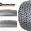 (2) OTR 24 12.00-12 Grassmaster 4 Ply Tires for Zero Turn Mowers