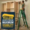 Werner 6 ft. Fiberglass Step Ladder (10 ft. Reach Height) with 225 lb. Load Capacity Type II Duty Rating