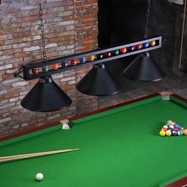 Billiard Light for Pool Table,59” Pool Table Lighting for 7′ 8′ 9′ Table