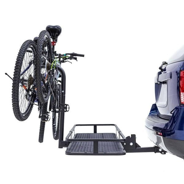 4f177ab1577046c4a14a9f4c1ed1c0fd Apex BCCB-1169-2 2-Bike Steel Basket Cargo Carrier with Rack