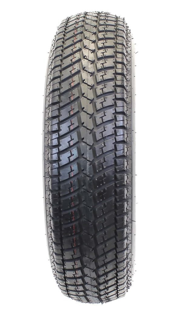 4f8f110861174b7994c7d82805279cfb 2-Pk Trailer Tire On Black Wheel Modular Rim ST205/75D15 LRC 5 Lug On 4.5 15 x 5.