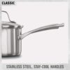 Calphalon Classic Stainless Steel 10-Piece Cookware Set