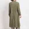Green wool coat