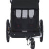 2-Seat Bicycle Trailer and Stroller – Black