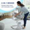 Soothe My Way with Removable Rocker, Madden – Versatile Baby Swing & Portable Rocker