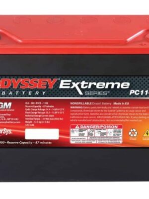 Odyssey Battery ODS-AGM40E Extreme Racing Battery