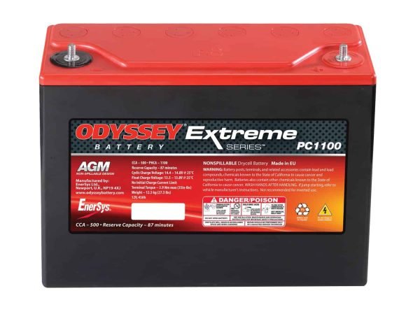 50727b6672244f5da0fb30ee649e4a70 Odyssey Battery ODS-AGM40E Extreme Racing Battery
