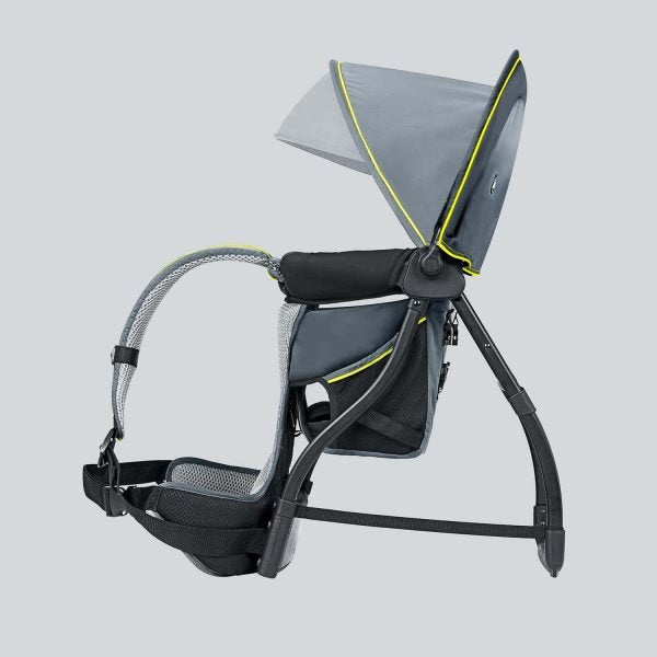 Chicco SmartSupport Aluminum Frame Backpack Carrier, Lightweight Baby Backpack Carrier | Solar/Grey New Model
