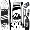 Roc Inflatable Stand Up Paddle Boards with Premium SUP Paddle Board Accessories, Wide Stable Design, Non-Slip Comfort Deck for Youth & Adults