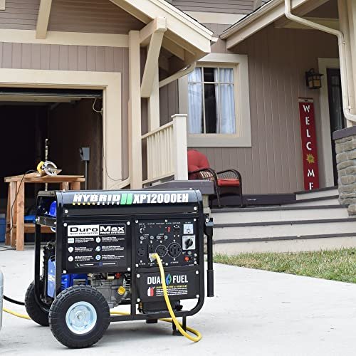 5134525fdd8a4d2780e715e35a2eecb6 XP12000EH Dual Fuel Generator – 12,000W Gas/Propane, 457cc 4-Stroke Engine, EPA/CARB Compliant