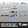 6172H-B Signature Series Ultra-Quiet Wall Mount Smart Garage Door Opener with Battery Backup, Wi-Fi, Wireless Wall Console