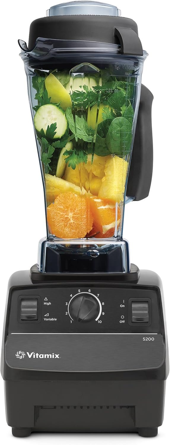 515b19efd5d64a3abd9949c2890ee69d Vitamix 5200 Blender, Professional-Grade, 64 oz Container, Self-Cleaning, Black