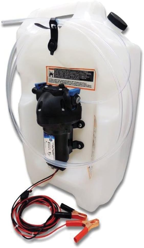 51b4bf53cb184f349a65572f9339575e Jabsco 17860-2012 Flat Tank 12V DC Engine Oil Changer System, 3.5 gallon