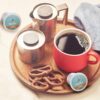 Caribou Coffee Caribou Blend, Single-Serve K-Cup Pods, Medium Roast Coffee, 24 Count (Pack of 4)