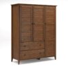 Solid Wood Armoire