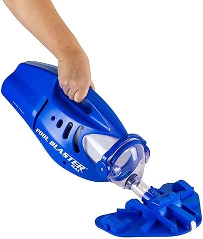 POOL BLASTER Max Cordless Pool Vacuum for Deep Cleaning & Strong Suction, Handheld Rechargeable Swimming Pool Cleaner for Inground and Above Ground Pools, Hoseless Pool Vac by Water Tech