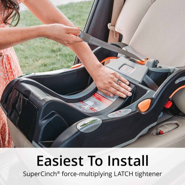 Chicco KeyFit 30 ClearTex Infant Car Seat and Base, Rear-Facing Seat for Infants 4-30 lbs, Includes Head and Body Support