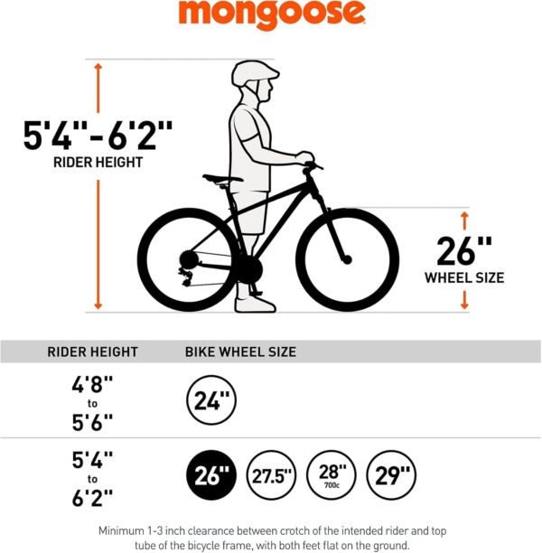 Mongoose Dolomite Fat Tire Mens Mountain Bike