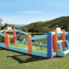 Little Tikes Jump ‘n Slide Inflatable Bouncer Includes Heavy Duty Blower With GFCI, Stakes, Repair Patches, And Storage Bag, for Kids Ages 3-8 Years