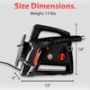 Electric Pressure Washer 2.0, Powerful 1.4 GPM 2000 PSI Car Pressure Washer Sprayer, Snub Nose & Tip Attachment, Use,Car Soap, Patio Boat RV Motorcycle Car Garage Deck Adam’s Polishes