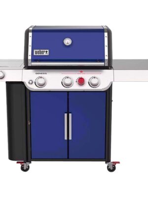 Genesis E-335 3 Burner Liquid Propane Grill Deep Ocean Blue