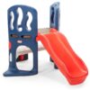 Hide & Slide Climber, Blue & Red – Climbing Toy and Slide for Kids Ages 2 to 6