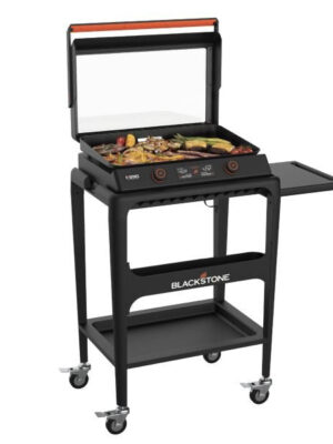 Blackstone E-Series 22 Electric Tabletop Griddle with Prep Cart