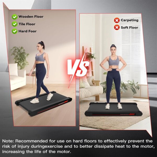 543aef14392c48e8a0152293f054f34c Walking Vibration Pad with APP, 3 in 1 Under Desk Treadmill, 2.5HP Low Noise Walking Treadmill Pad with Remote Control,Portable Treadmills for Home Office