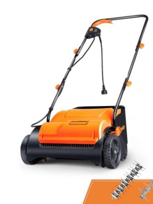 LawnMaster GV1212B Scarifier and Dethatcher 13-Inch 12AMP