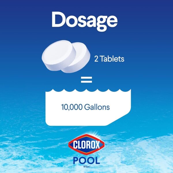 54d678a4a47443bba980bbbcb1978116 Plus 3” Chlorinating Tablets, Individually Wrapped, Kills Bacteria & Stops Algae (35 LB)