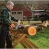 Oregon CS1500 18-inch 15 Amp Self-Sharpening Corded Electric Chainsaw, with Integrated Self-Sharpening System (PowerSharp), 2-Year Warranty, 120V, Grey, Black